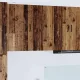 Fali konyhaszekrény polcokkal Öreg fa 50 x 31 x 80 cm Faanyag