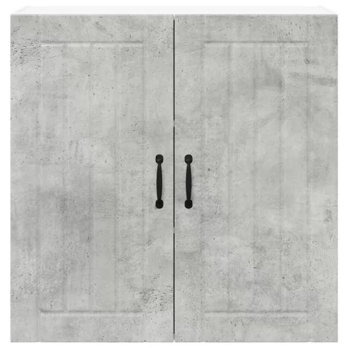 Fali konyhaszekrény Beton Szürke 80 x 31 x 80 cm Faanyag