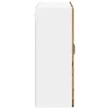 Fali konyhaszekrény polcokkal Öreg fa 80 x 31 x 80 cm Faanyag