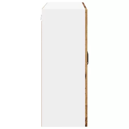 Fali konyhaszekrény polcokkal Öreg fa 80 x 31 x 80 cm Faanyag