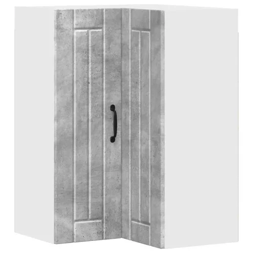 Fali konyhaszekrény Beton Szürke 57 x 57 x 80 cm Faanyag