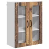 Fali konyhaszekrény polcokkal Öreg fa 60 x 31 x 80 cm Faanyag