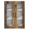 Fali konyhaszekrény polcokkal Öreg fa 60 x 31 x 80 cm Faanyag