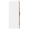 Fali konyhaszekrény polcokkal Öreg fa 60 x 31 x 80 cm Faanyag