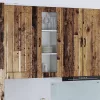 Fali konyhaszekrény polcokkal Öreg fa 40 x 31 x 100 cm Faanyag