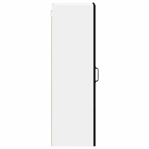 Fali konyhaszekrény polcokkal Fekete 30 x 31 x 100 cm Faanyag