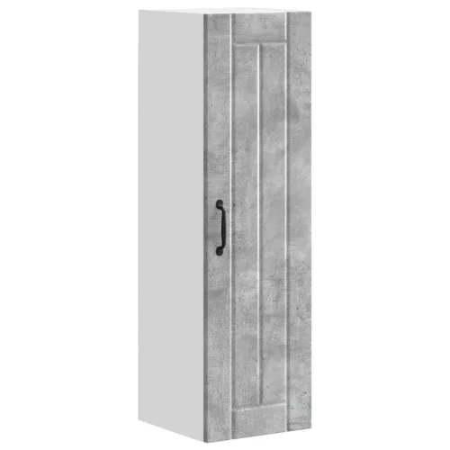 Fali konyhaszekrény Beton Szürke 30 x 31 x 100 cm Faanyag