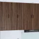 Fali konyhaszekrény Barna Tölgy 30 x 31 x 100 cm Faanyag