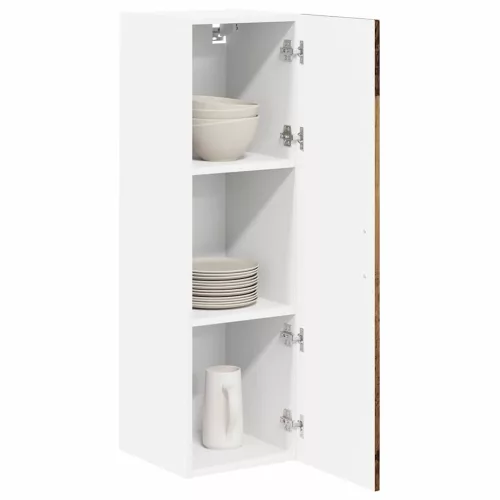 Fali konyhaszekrény polcokkal Öreg fa 30 x 31 x 100 cm Faanyag
