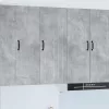Fali konyhaszekrény Beton Szürke 40 x 31 x 100 cm Faanyag