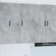 Fali konyhaszekrény Beton Szürke 40 x 31 x 100 cm Faanyag