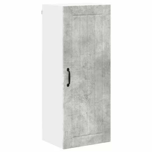 Fali konyhaszekrény Beton Szürke 40 x 31 x 100 cm Faanyag