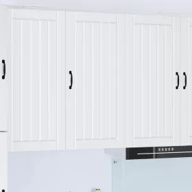   Fali konyhaszekrény polcokkal Fehér 50 x 31 x 100 cm Faanyag