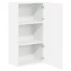 Fali konyhaszekrény polcokkal Fehér 50 x 31 x 100 cm Faanyag