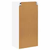 Fali konyhaszekrény polcokkal Fehér 50 x 31 x 100 cm Faanyag