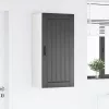Fali konyhaszekrény polcokkal Fekete 50 x 31 x 100 cm Faanyag