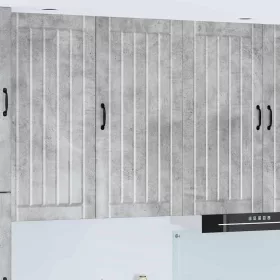Fali konyhaszekrény Beton Szürke 50 x 31 x 100 cm Faanyag