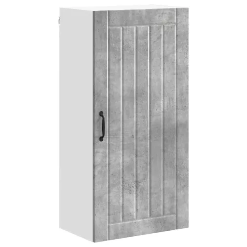 Fali konyhaszekrény Beton Szürke 50 x 31 x 100 cm Faanyag