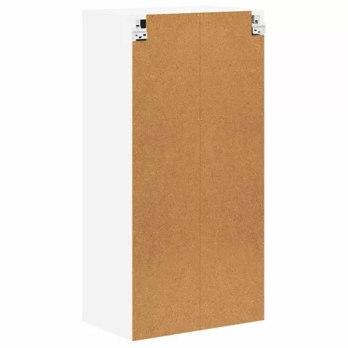 Fali konyhaszekrény Magas Fényű Fehér 50 x 31 x 100 cm Faanyag