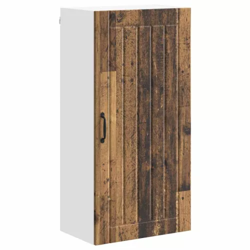 Fali konyhaszekrény polcokkal Öreg fa 50 x 31 x 100 cm Faanyag