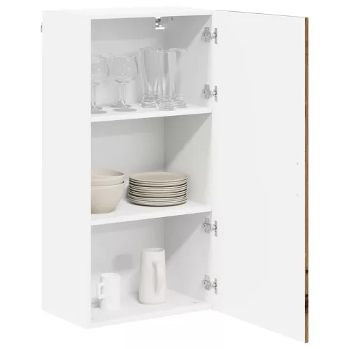 Fali konyhaszekrény polcokkal Öreg fa 50 x 31 x 100 cm Faanyag