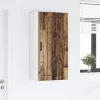 Fali konyhaszekrény polcokkal Öreg fa 50 x 31 x 100 cm Faanyag