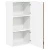 Fali konyhaszekrény polcokkal Öreg fa 50 x 31 x 100 cm Faanyag