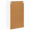 Fali konyhaszekrény polcokkal Fehér 60 x 31 x 100 cm Faanyag