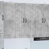 Fali konyhaszekrény Beton Szürke 60 x 31 x 100 cm Faanyag