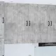 Fali konyhaszekrény Beton Szürke 60 x 31 x 100 cm Faanyag