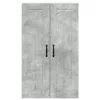 Fali konyhaszekrény Beton Szürke 60 x 31 x 100 cm Faanyag