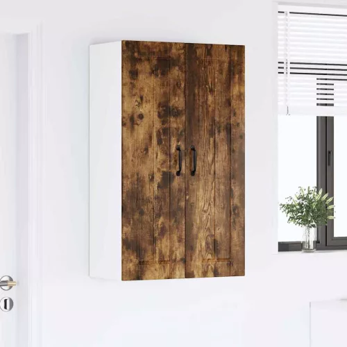 Fali konyhaszekrény Füstölt tölgy 60 x 31 x 100 cm Faanyag