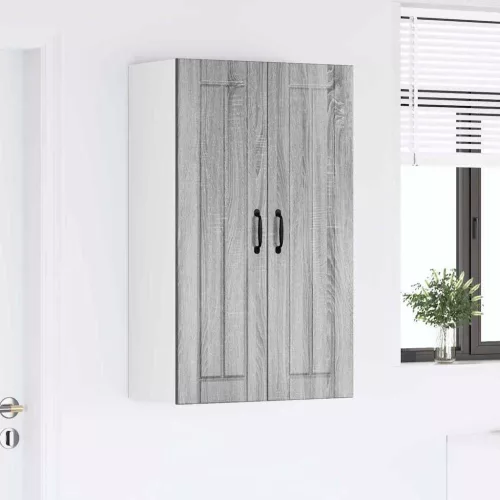 Fali konyhaszekrény Szürke Sonoma 60 x 31 x 100 cm Faanyag