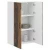 Fali konyhaszekrény polcokkal Öreg fa 60 x 31 x 100 cm Faanyag
