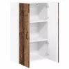 Fali konyhaszekrény polcokkal Öreg fa 60 x 31 x 100 cm Faanyag