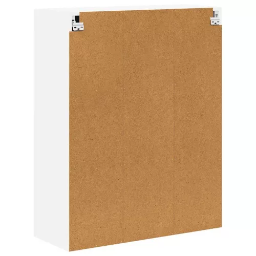 Fali konyhaszekrény polcokkal Fehér 80 x 31 x 100 cm Faanyag