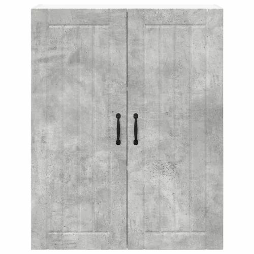 Fali konyhaszekrény Beton Szürke 80 x 31 x 100 cm Faanyag