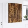 Fali konyhaszekrény Füstölt tölgy 80 x 31 x 100 cm Faanyag
