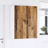 Fali konyhaszekrény polcokkal Öreg fa 80 x 31 x 100 cm Faanyag