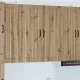 Fali konyhaszekrény Artisan tölgy 80 x 31 x 100 cm Faanyag