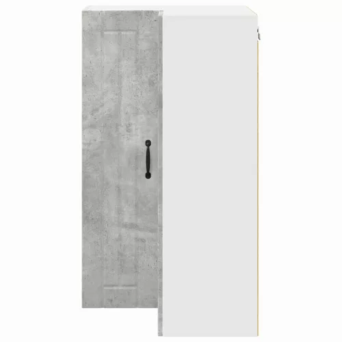 Fali konyhaszekrény Beton Szürke 57 x 57 x 100 cm Faanyag