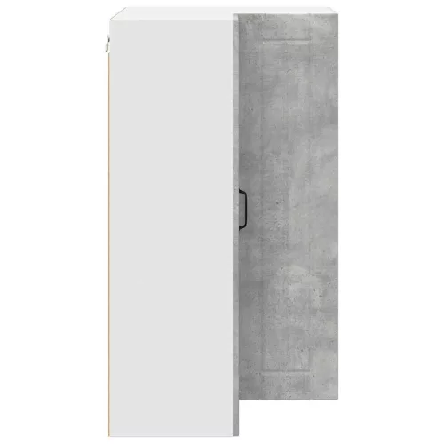 Fali konyhaszekrény Beton Szürke 57 x 57 x 100 cm Faanyag