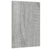 Dekor Panelek 12 pcs Szürke sonoma 15 x 21 x 0.3 cm Faanyag