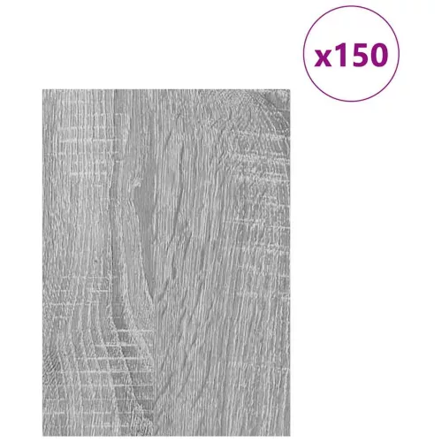 Dekor Panelek 150 pcs Szürke sonoma 15 x 21 x 0.3 cm Faanyag
