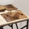 Dekor Panelek 12 pcs Füstölt tölgy 21 x 30 x 0.3 cm Faanyag