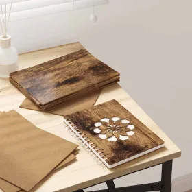   Dekor Panelek 150 pcs Füstölt tölgy 21 x 30 x 0.3 cm Faanyag