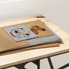 Dekor Panelek 12 pcs Szürke sonoma 30 x 42 x 0.3 cm Faanyag