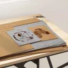Dekor Panelek 12 pcs Szürke sonoma 40 x 60 x 0.3 cm Faanyag