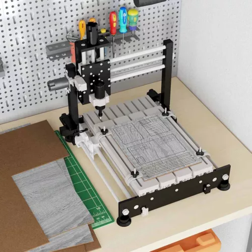 Dekor Panelek 12 pcs Szürke sonoma 40 x 60 x 0.3 cm Faanyag
