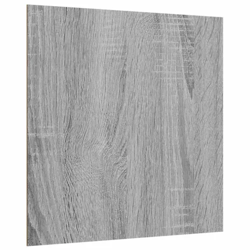Dekor Panelek 12 pcs Szürke sonoma 30 x 30 x 0.3 cm Faanyag